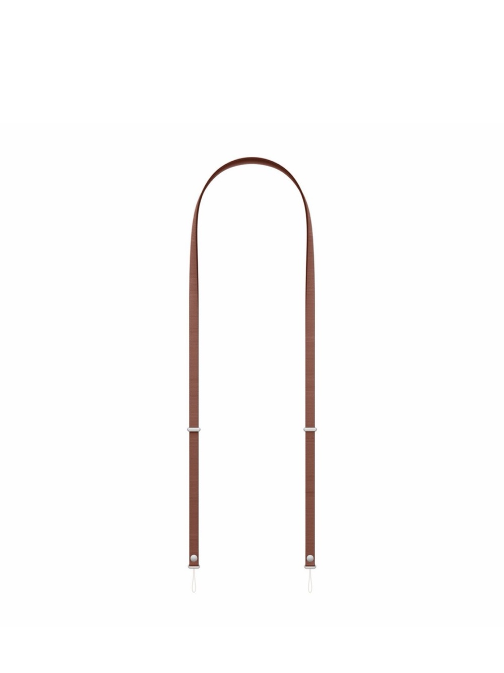 Apple Crossbody Strap in Sienna (Camel/Brown)